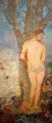 Odilon Redon Saint Sebastian oil painting on canvas